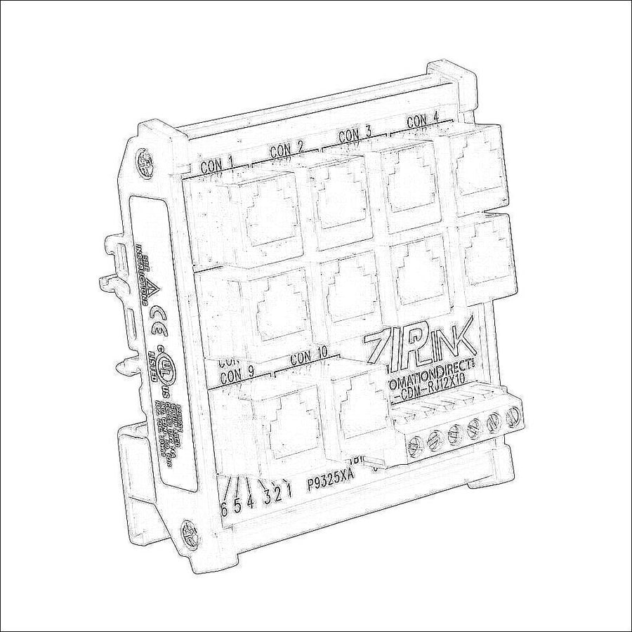ZL-CDM-RJ12X10